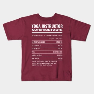 Yoga instructor Kids T-Shirt